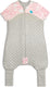 Love to dream ™ slaappak™ - pyjama en dekbed in 1 - peuter -24-36 maanden - all season - grijs roze