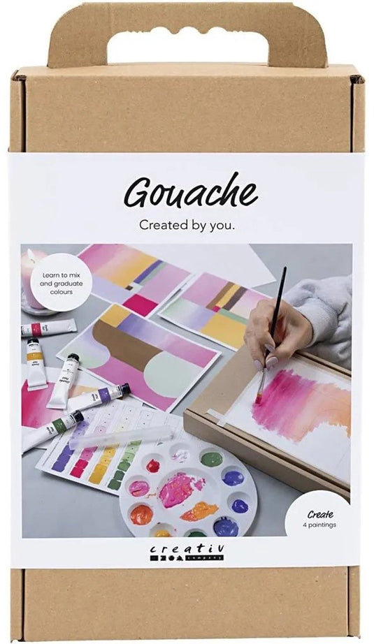 Creativ company hobbyset gouache schilderijen