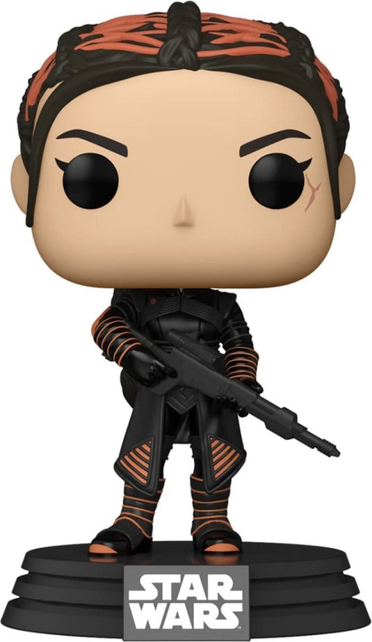 Funko star wars verzamelfiguur pop! tv the mandalorian fennec shand 9 cm multicolours