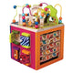 Zany zoo activiteitenkubus - 35x35x46cm