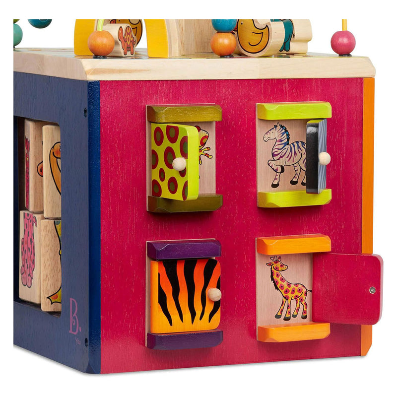 Load image into Gallery viewer, Zany zoo activiteitenkubus - 35x35x46cm
