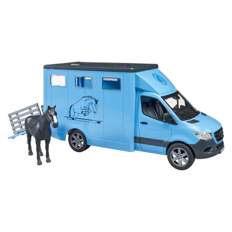 Load image into Gallery viewer, Bruder mercedes benz sprinter paardentransport m 1 paard - 1:16
