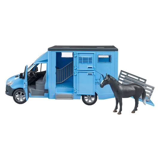 Bruder mercedes benz sprinter diertransport met paard