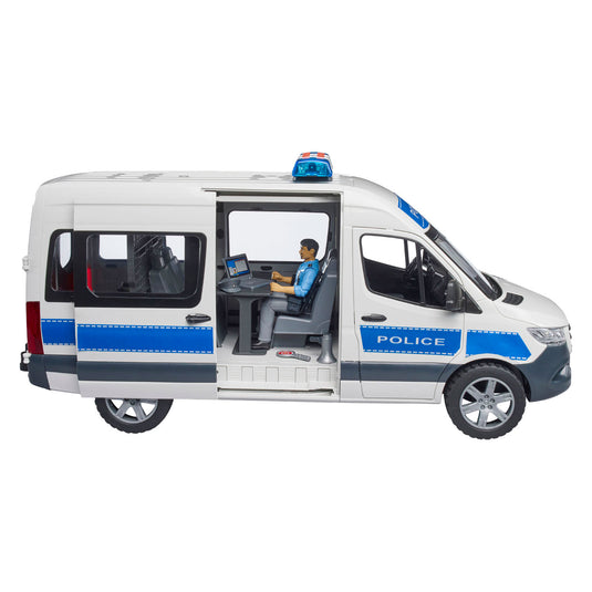 Bruder mercedes benz sprinter politiehulpvoertuig kant-en-klaar model hulpdienstvoertuig (model)