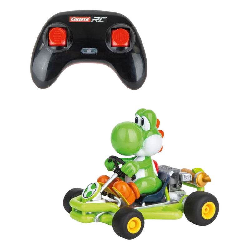 Load image into Gallery viewer, Carrera rc mario pipe kart auto racing yoshi - 1:18
