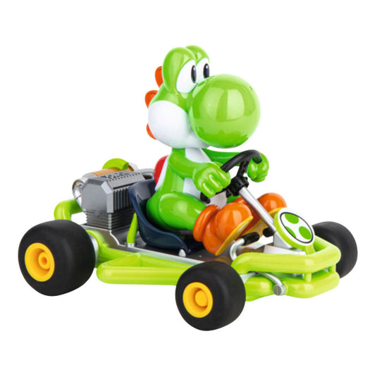 Carrera rc mario pipe kart auto racing yoshi - 1:18