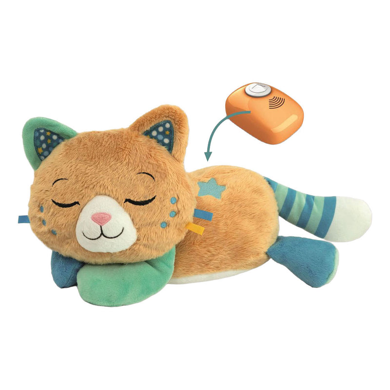 Load image into Gallery viewer, Clementoni baby spinnende knuffelkat
