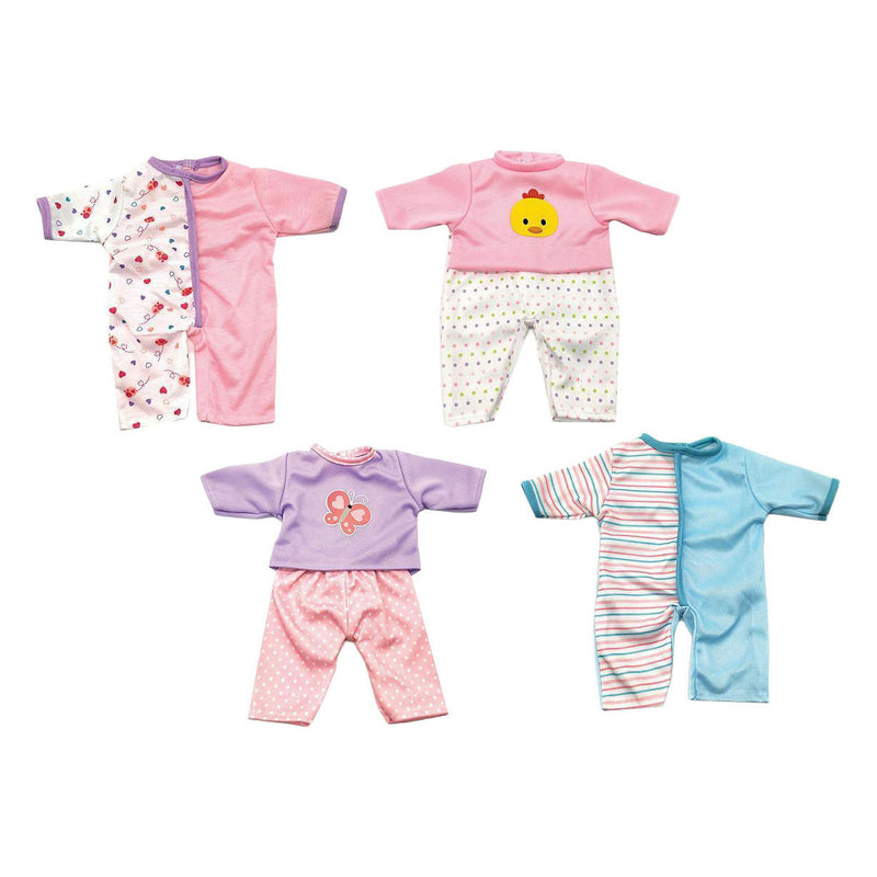 Load image into Gallery viewer, Poppenkledingset voor 41cm poppen - 4 outfits
