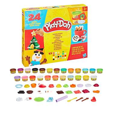 Play-doh adventskalender speelset