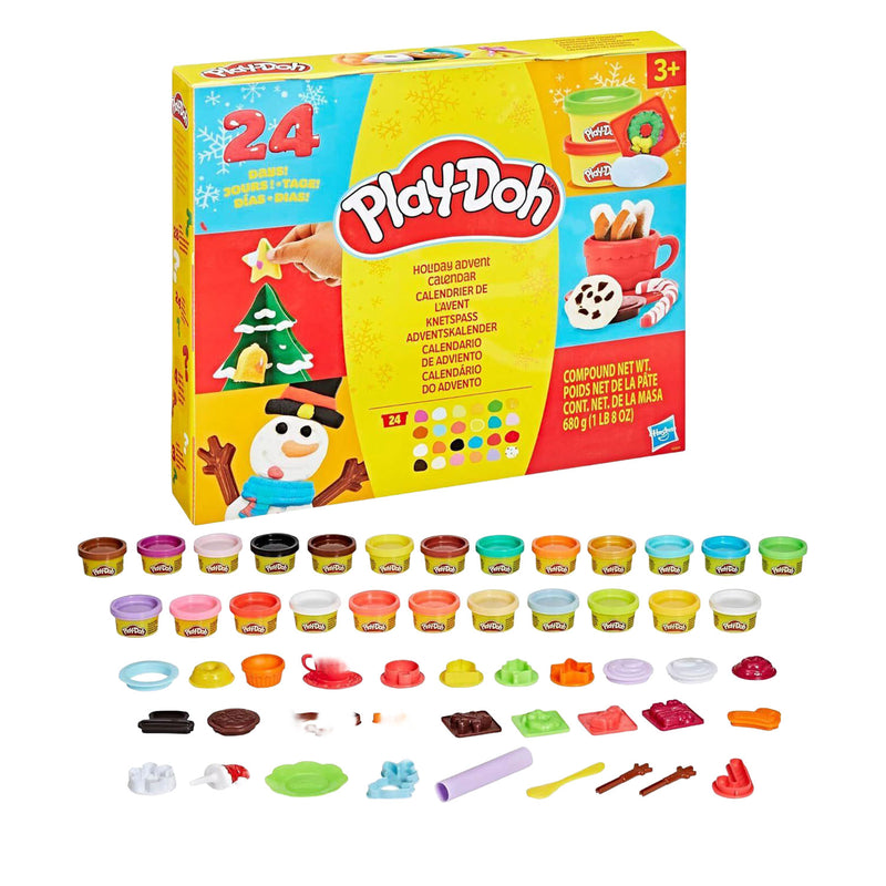 Load image into Gallery viewer, Play-doh adventskalender speelset
