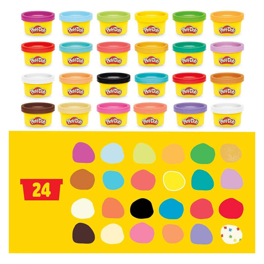 Play-doh adventskalender speelset