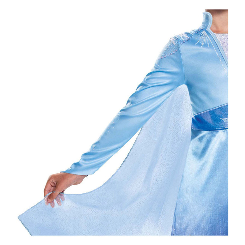 Load image into Gallery viewer, Disguise verkleedpak disney frozen 2 classic elsa - maat 110 116
