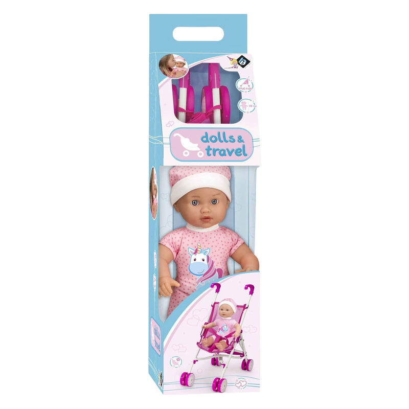 Load image into Gallery viewer, Babypop met buggy - 35cm
