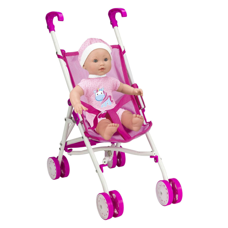 Load image into Gallery viewer, Babypop met buggy - 35cm

