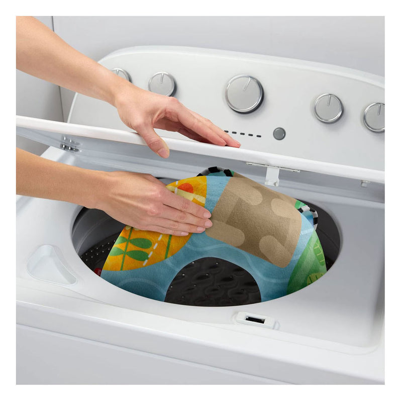Load image into Gallery viewer, Fisher-price zintuiglijke avonturen buikligtrainer - voor pasgeborenen met bijtring en rammelaar
