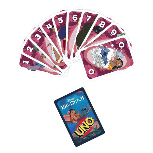 Mattel uno disney lilo and stitch kaartspel