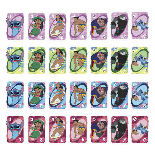 Mattel uno disney lilo and stitch kaartspel