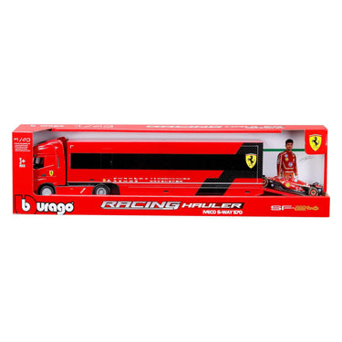 Burago iveco scuderia ferrari vrachtwagen - 1:43