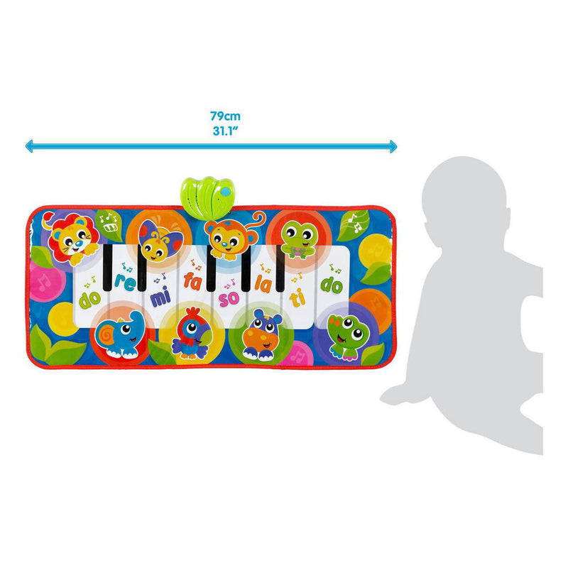 Load image into Gallery viewer, Playgro muzikale piano mat - speelgoed baby - speelgoed 1 jaar - interactief babyspeelgoed - pianomat - dansmat jumbo - baby speelgoed muziekinstrument - interactief speelgoed baby - educatief speelgoed - kraam cadeau - speelgoed met geluid
