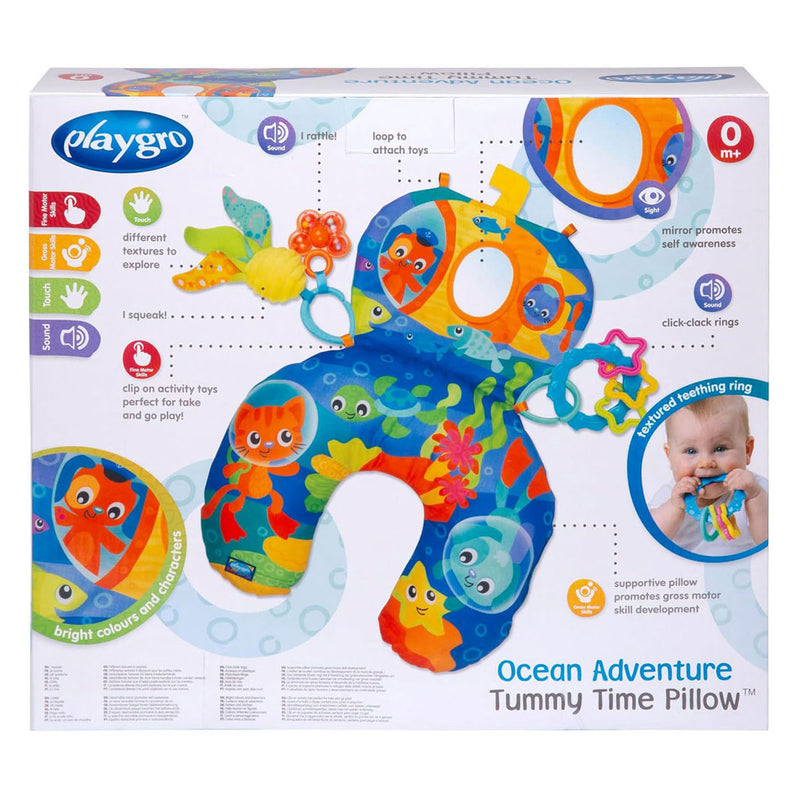 Load image into Gallery viewer, Ocean tummy time activiteitenkussen
