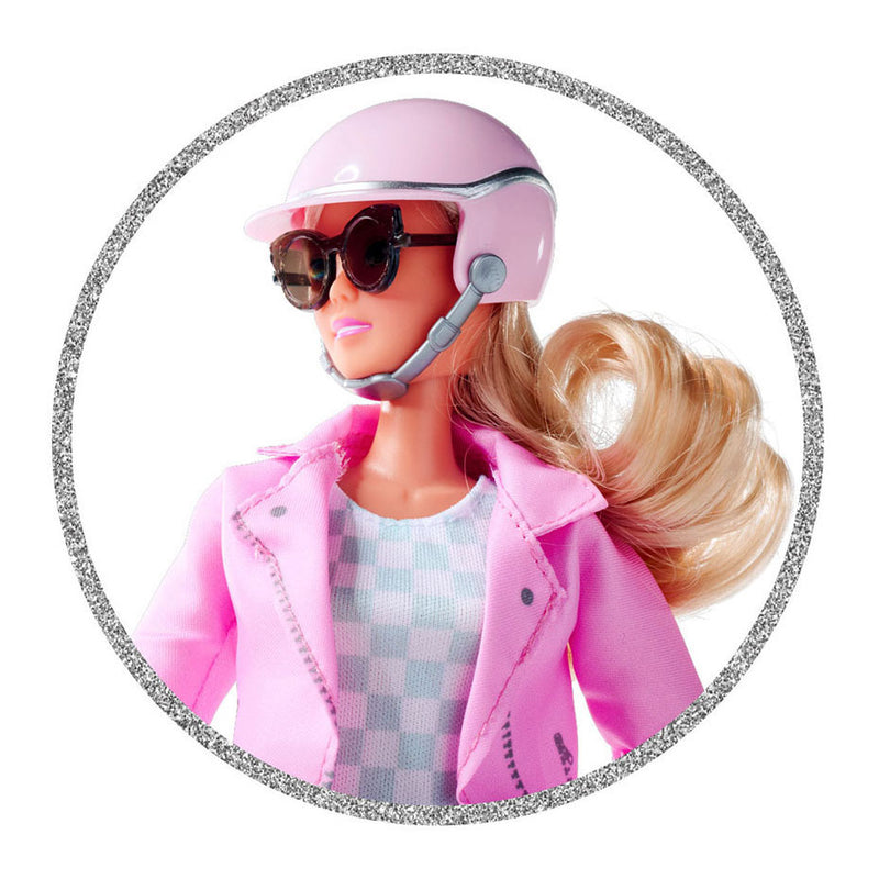 Load image into Gallery viewer, Simba steffi met scooter speelfiguur

