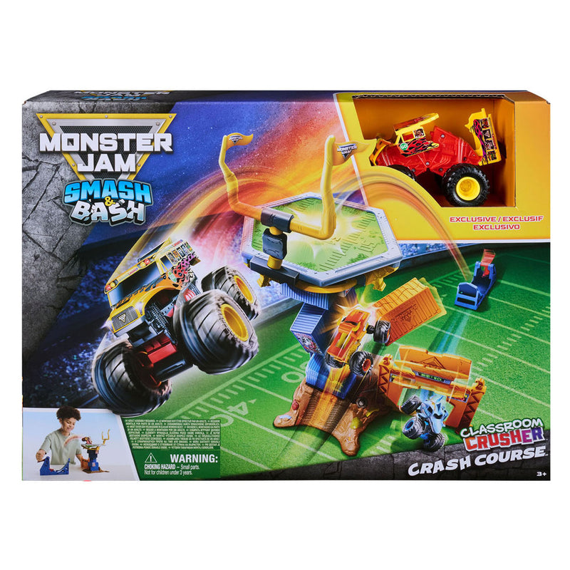 Load image into Gallery viewer, Monster jam spin master speelgoed crash course set met monstertruck 1:64.
