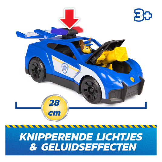 Paw patrol search rescue voertuig chase police car