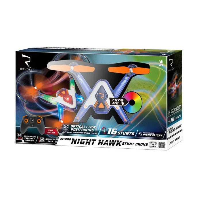 Load image into Gallery viewer, Revolt night hawk x15 pro stunt drone
