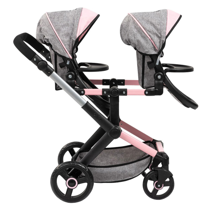 Load image into Gallery viewer, Xeo duo tweelingpoppenwagen - 46 cm
