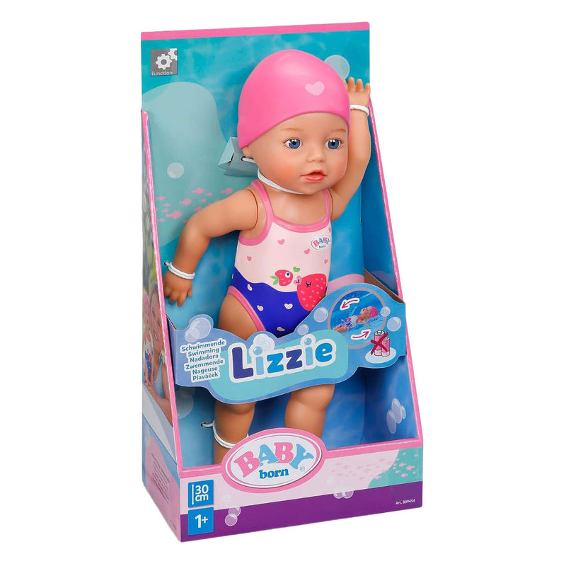 Load image into Gallery viewer, Baby born my first zwemmende lizzie - 30cm
