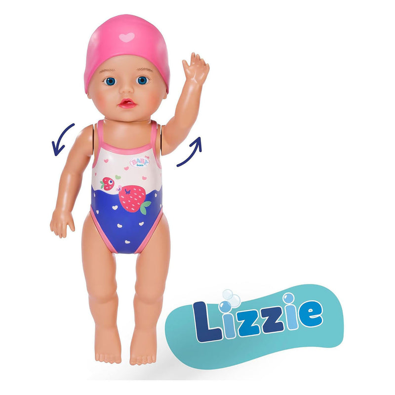 Load image into Gallery viewer, Baby born my first zwemmende lizzie - 30cm
