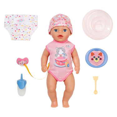 Baby born soft touch little girl lena roze - 36cm