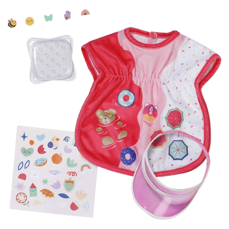 Afbeelding laden in galerijviewer, Baby born strandoutfit - 43cm

