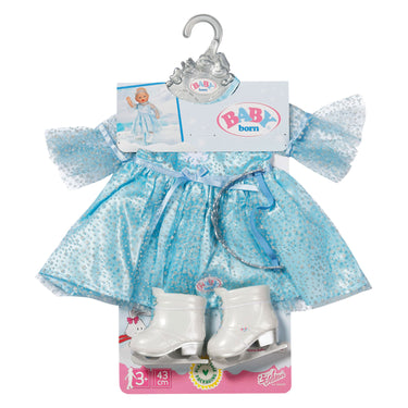 Baby born ijsprinses kledingset - 43cm