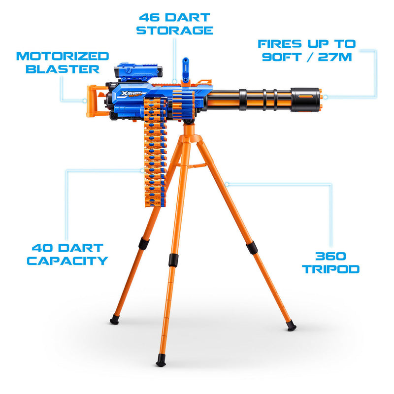 Load image into Gallery viewer, Xshot zuru x-shot insanity motorized rage fire blaster - 72 pijlen

