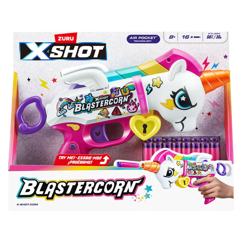 Load image into Gallery viewer, Xshot zuru x-shot blastercorn met 16 pijlen

