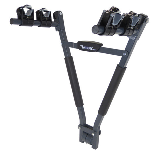 fietsendrager Easy 30 kg 2 fietsen staal zwart