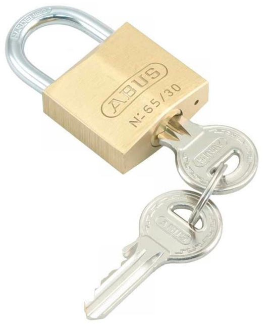 Abus Messing hangslot 65 30mm Goud - 4cm