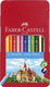 Faber-castell kleurpotloden - castle - blik 12 stuks - fc-115801