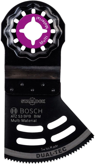 Bosch 1x bim invalzaagblad dual-tec starlock ayz 53 bpb multimate...