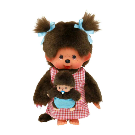 Bandai monchhichi - mama baby pluche