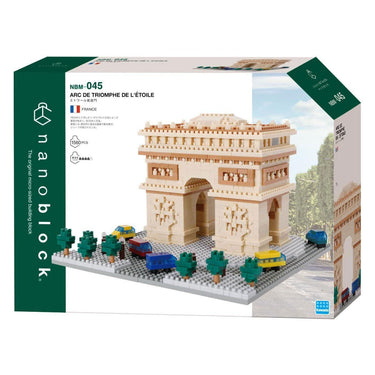 Bandai nanoblock bouwset arc de triomphe deluxe - 1560st.