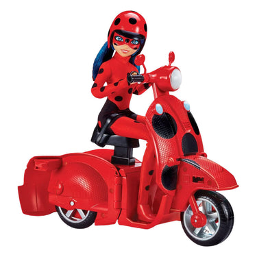 Bandai miraculous scooter met ladybug pop