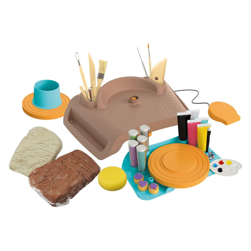 Load image into Gallery viewer, Buki france professional studio pottery pottenbakkerij set incl. 2kg klei
