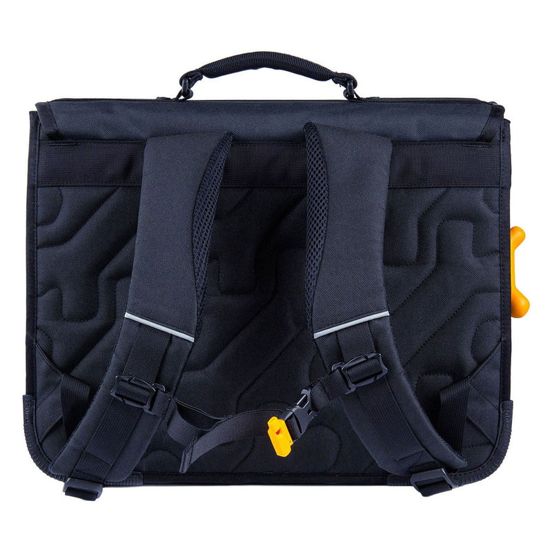 Load image into Gallery viewer, Stones and bones wolf navy cedar schooltas
