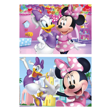 Disney minnie mouse houten legpuzzel - 2x50st.