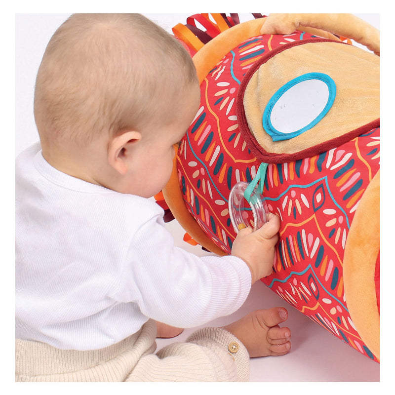 Load image into Gallery viewer, Ludi babyspeelgoed activiteitsrol leeuw
