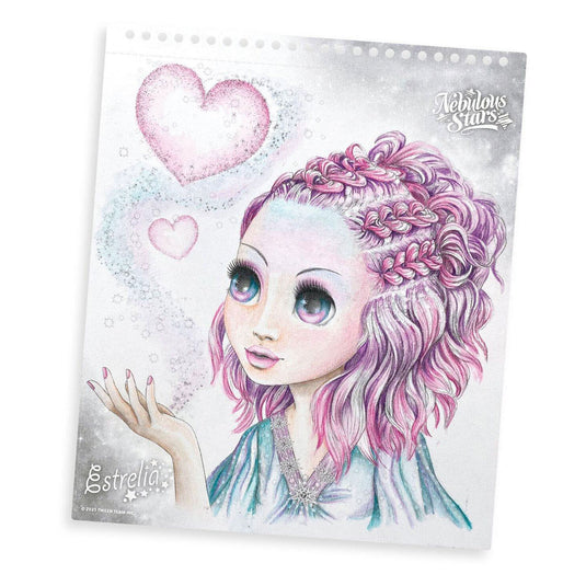 Nebulous stars aquarel set