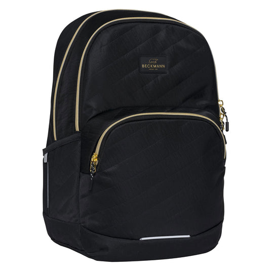 Beckmann sport junior 30l rugzak - zwart goud