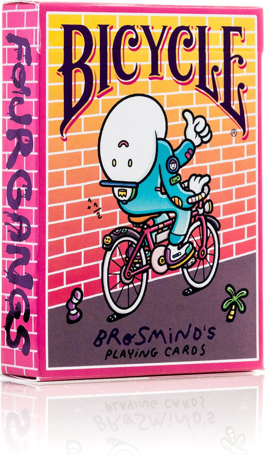 Bicycle brosmind fourgang - premium speelkaarten - ultimates - poker - collectible